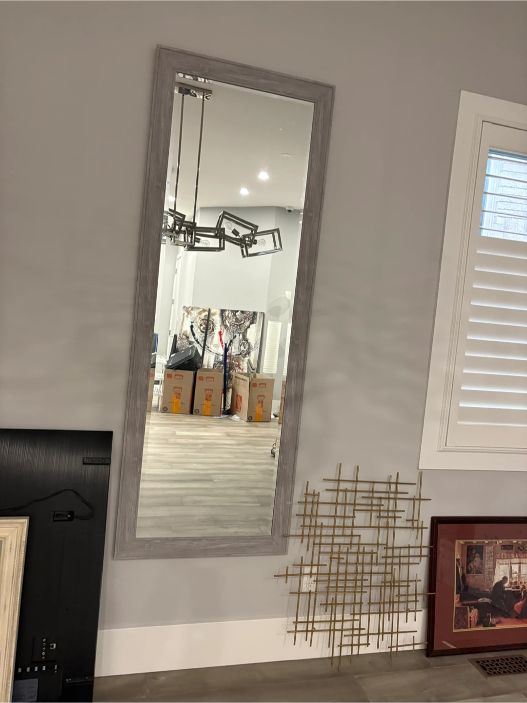 Framed Wall Mirror
