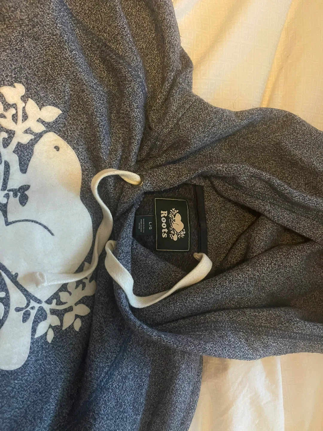 Roots Grey Hoodie and Sweatpants Set - Size L image indicator(3)