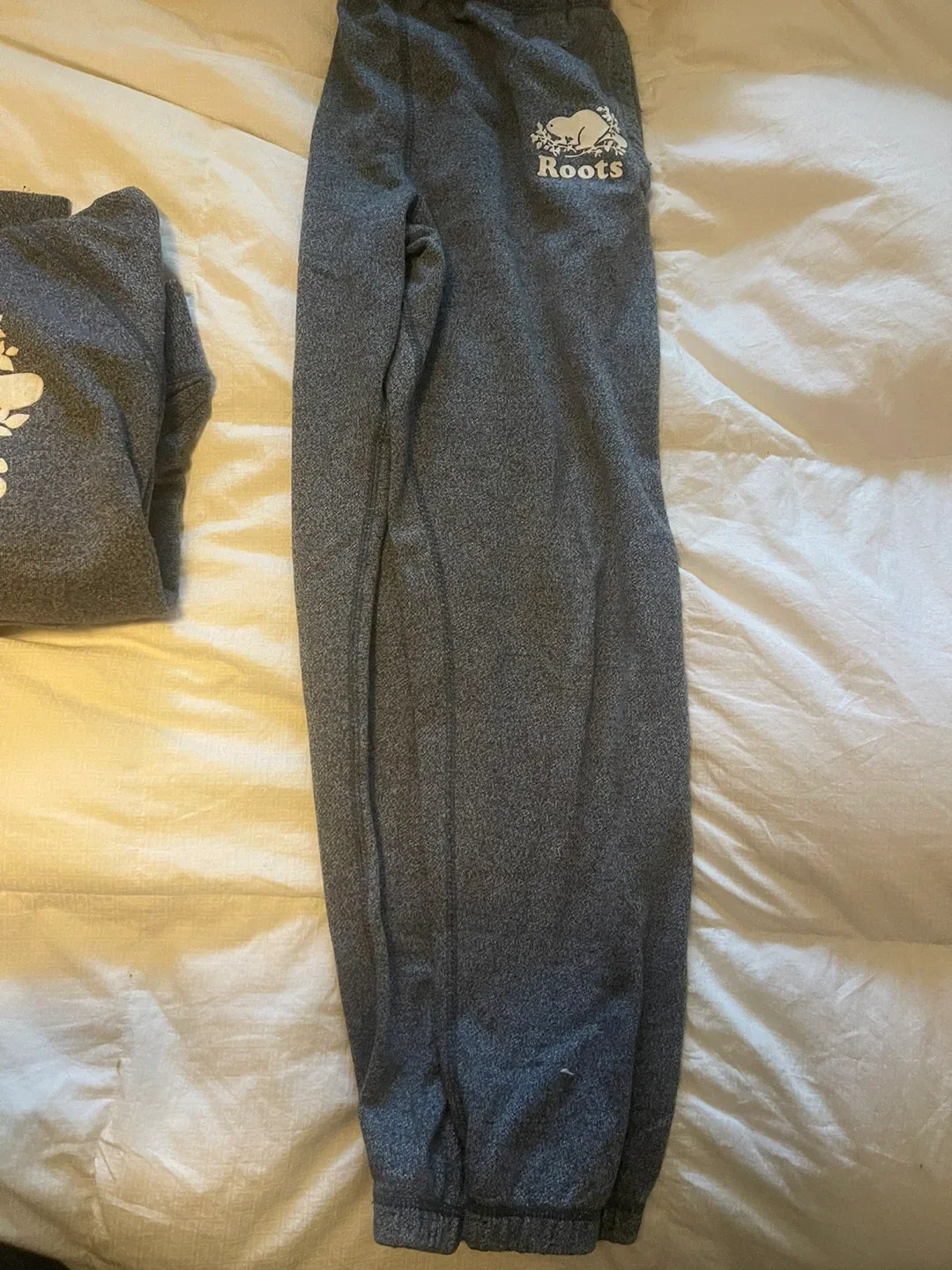 Roots Grey Hoodie and Sweatpants Set - Size L image indicator(2)