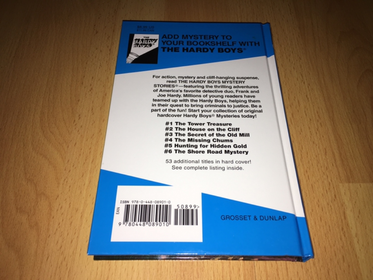 ($3 each) 10 Hardcover Hardy Boys Mystery Books - photo 4