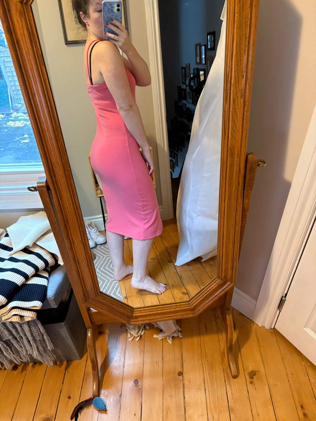 ReVamped Ribbed Button Dress - Size M x2 - photo 3