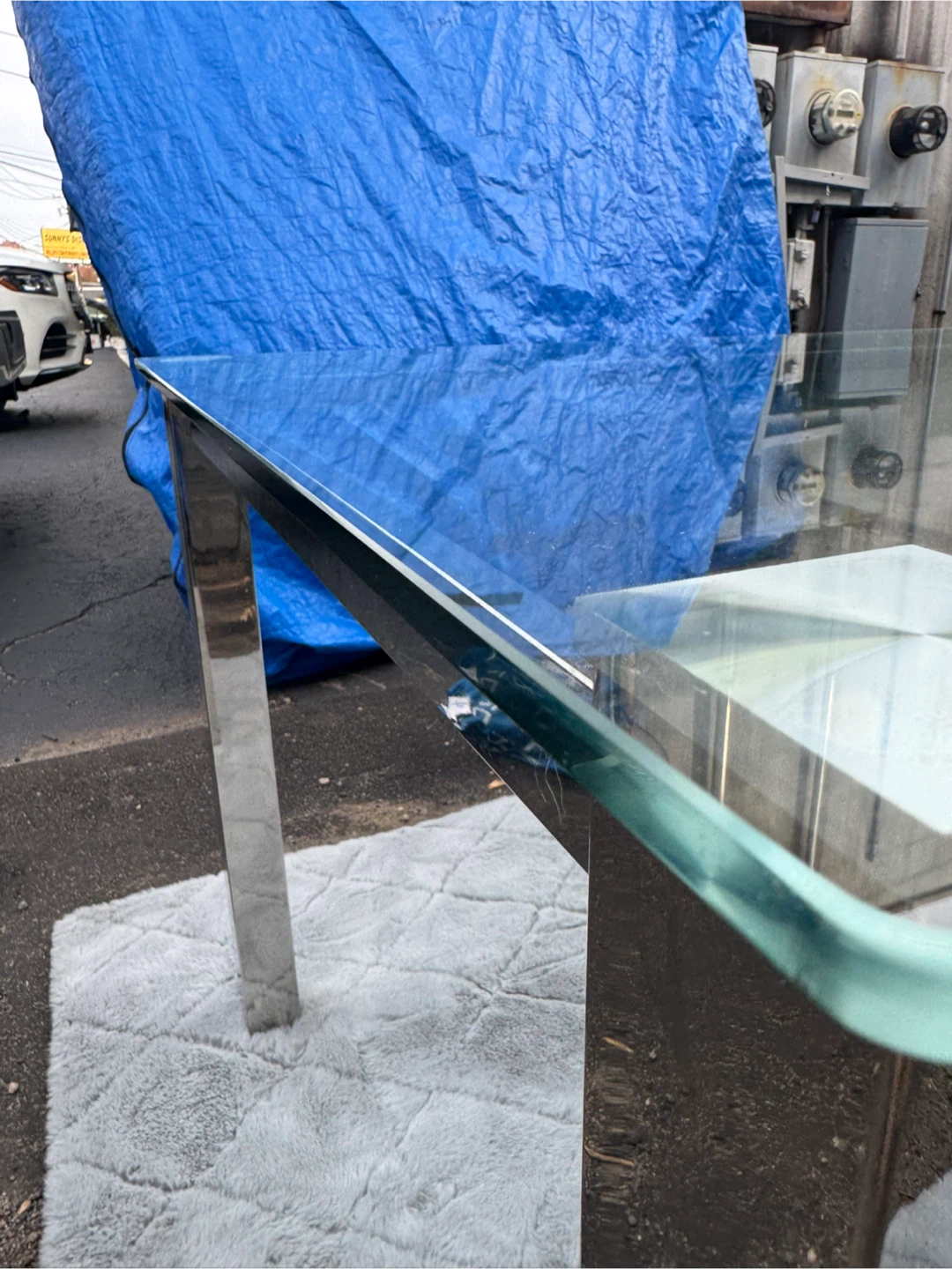 Glass Top Dining Table - photo 5