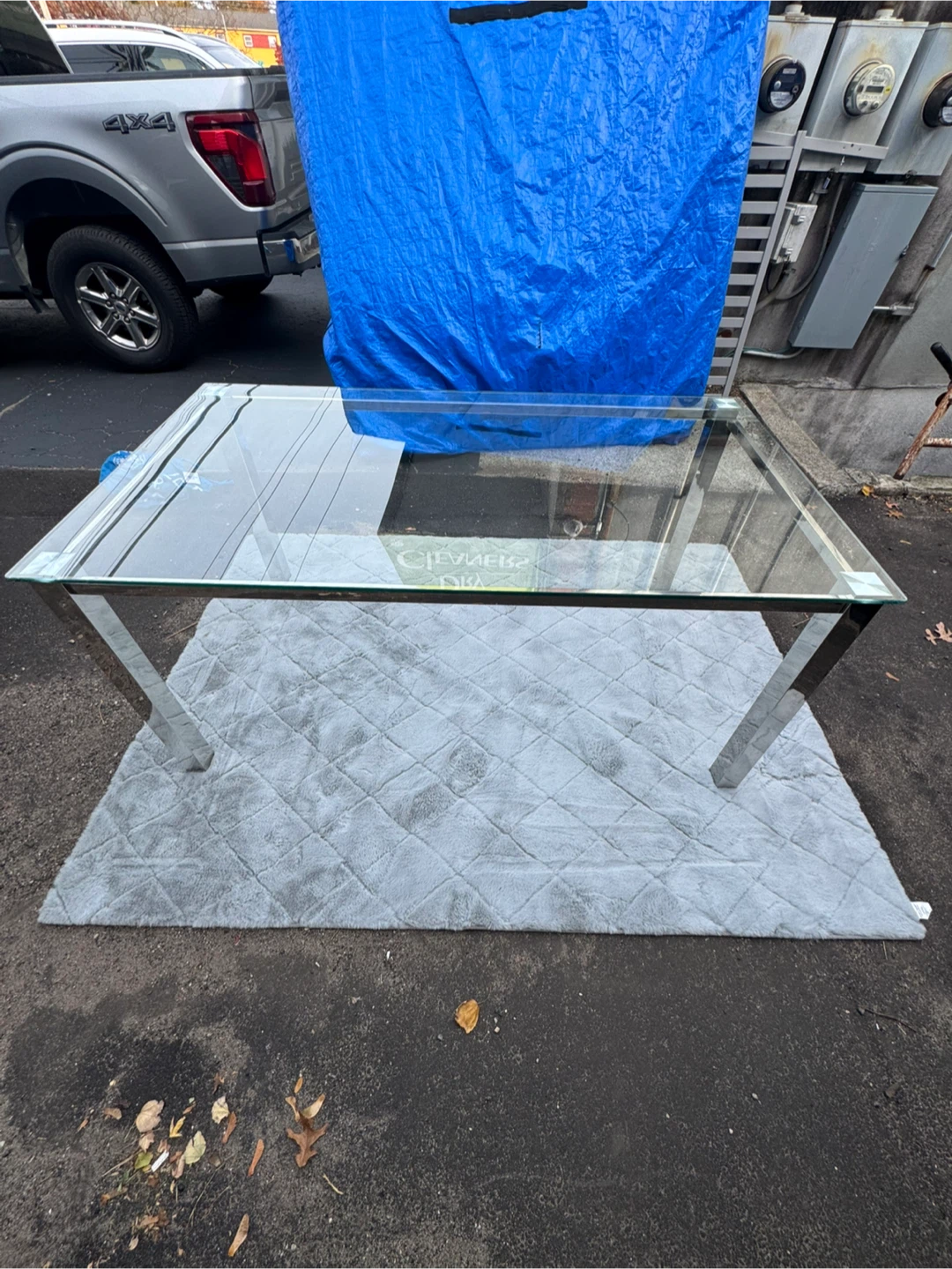 Glass Top Dining Table - photo 4