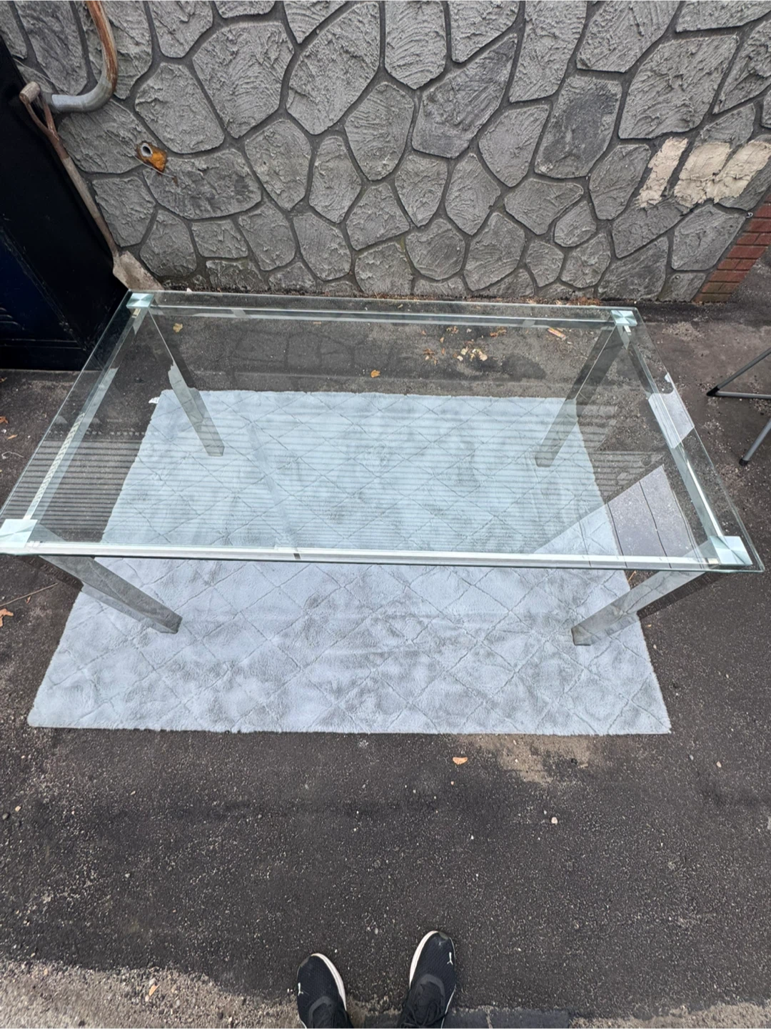 Glass Top Dining Table - photo 2