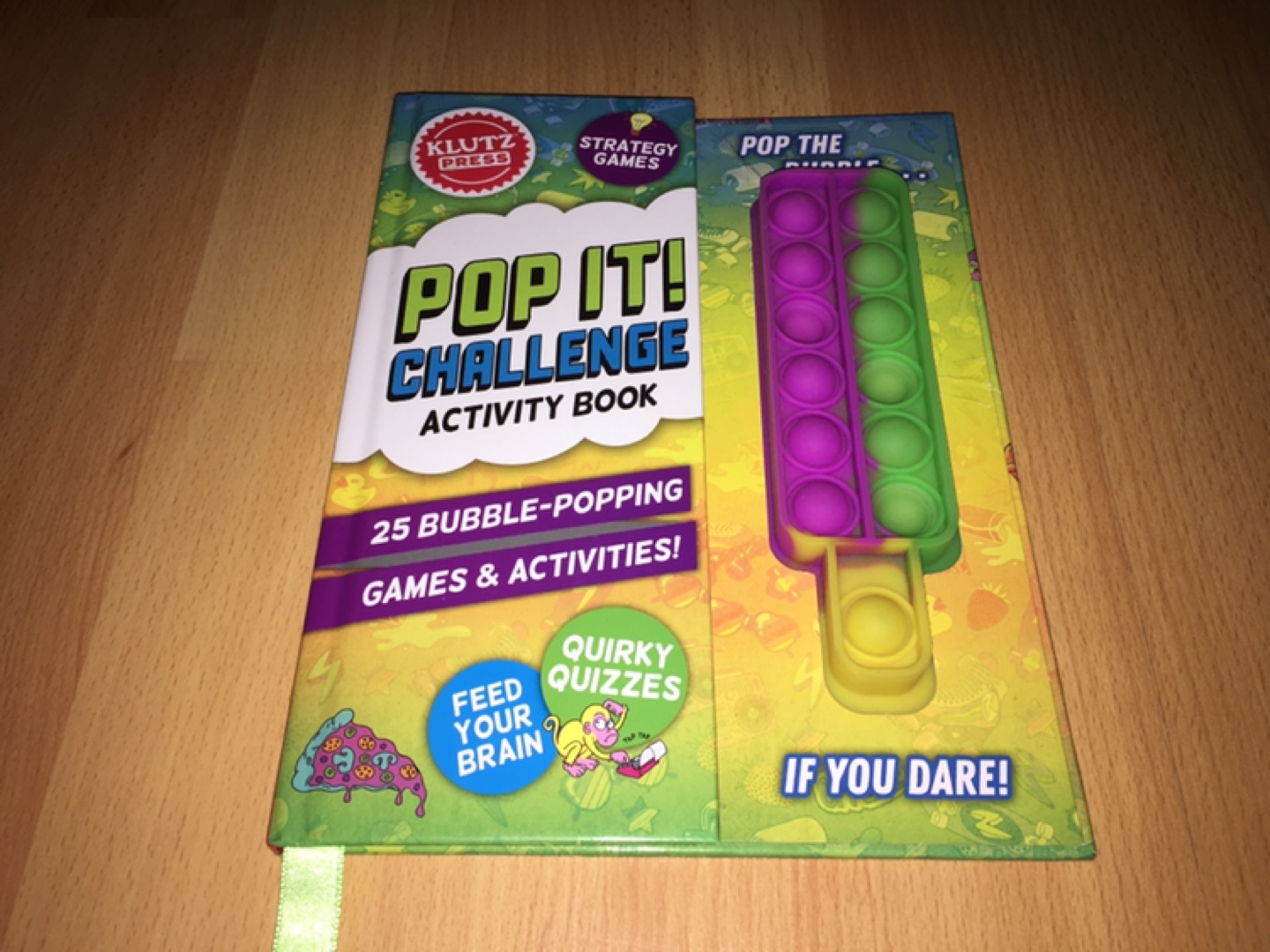 Klutz Pop It! Challenge Activity Book