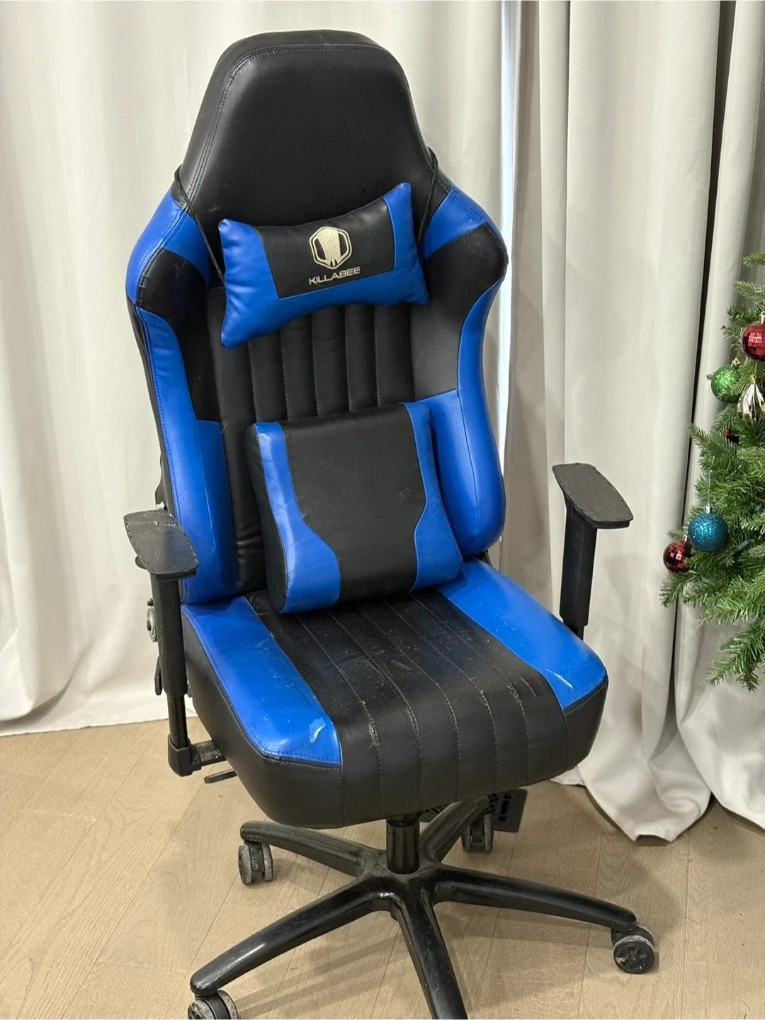 Killabee Gaming Chair - Blue & Black