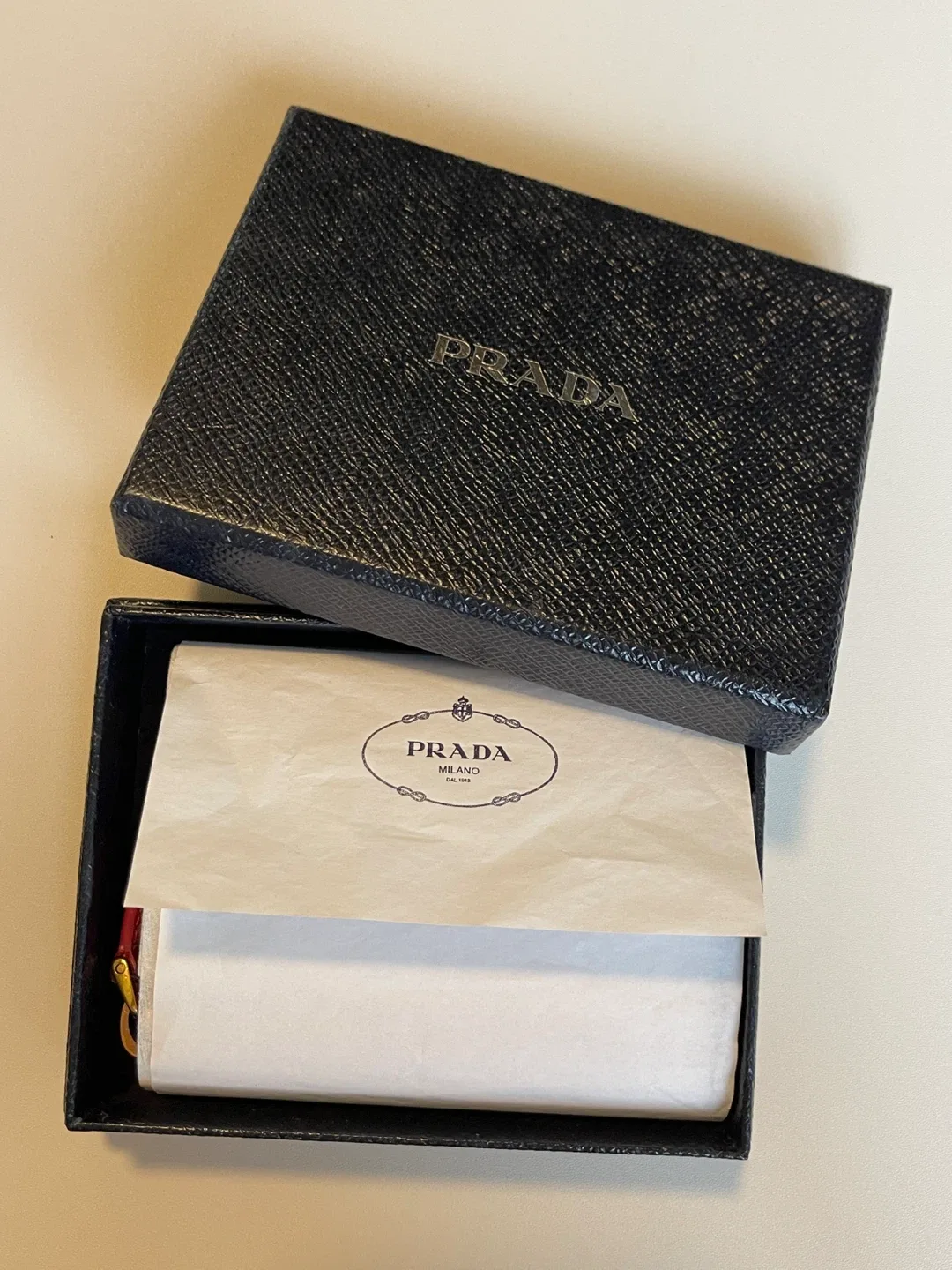 Prada Pink Leather Coin Purse 🥕 image indicator(9)
