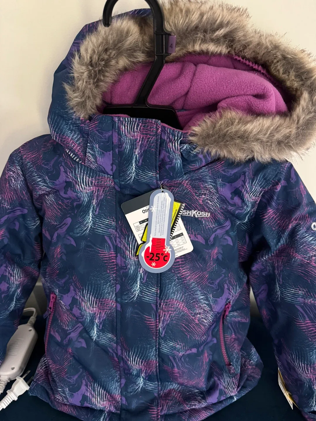 OshKosh Winter Jacket - Size 4 - New with Tags! image indicator(2)