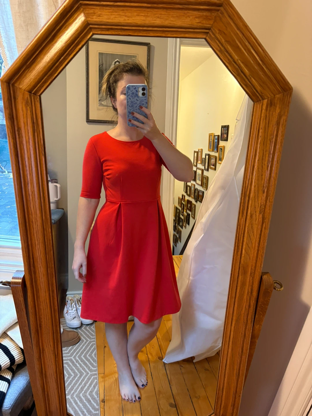 Joe Fresh Red Dress - Size XS