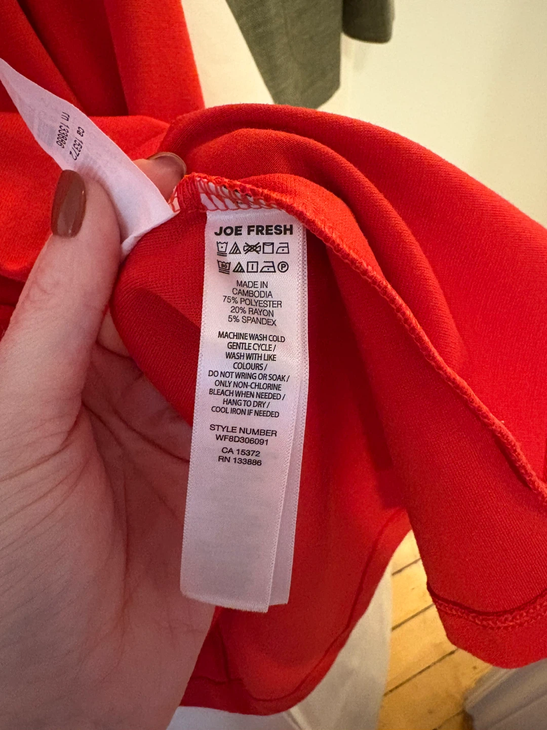 Joe Fresh Red Dress - Size XS - photo 5