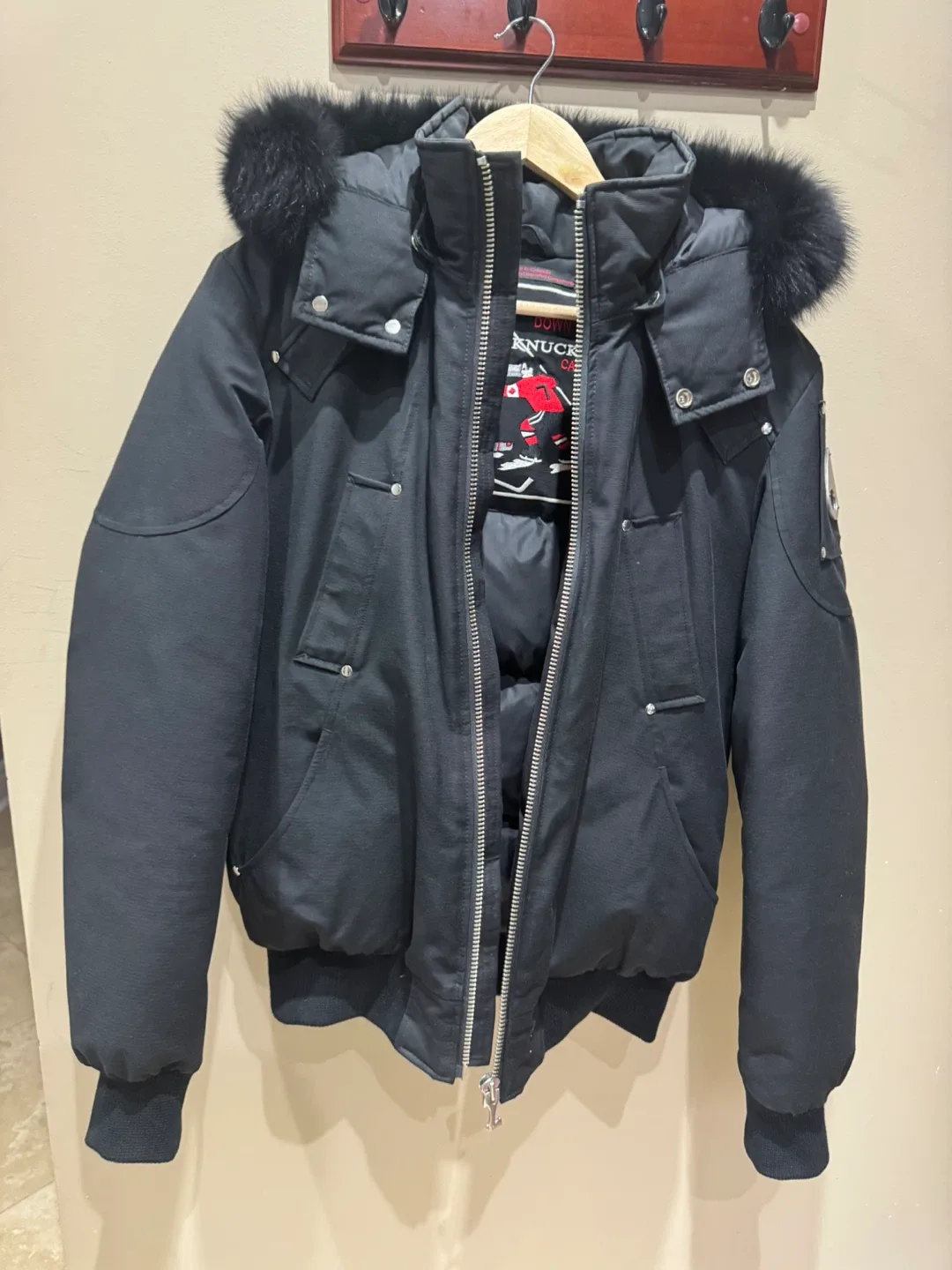 Moose Knuckles Bomber Jacket - Size M image indicator(2)