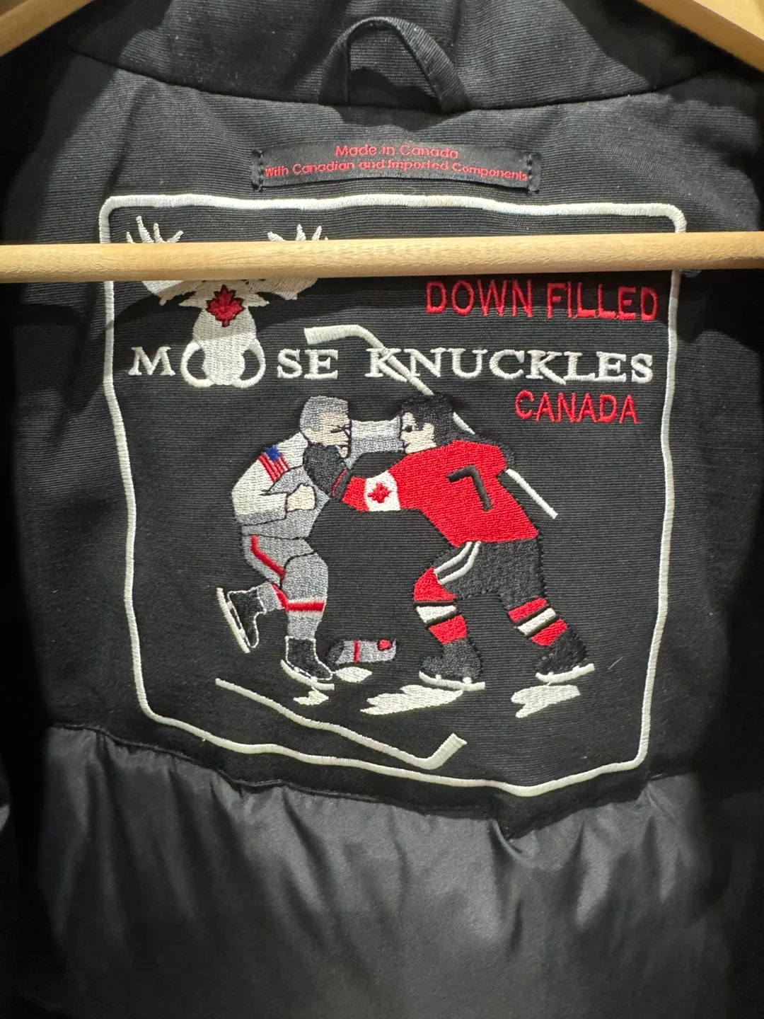 Moose Knuckles Bomber Jacket - Size M image indicator(3)