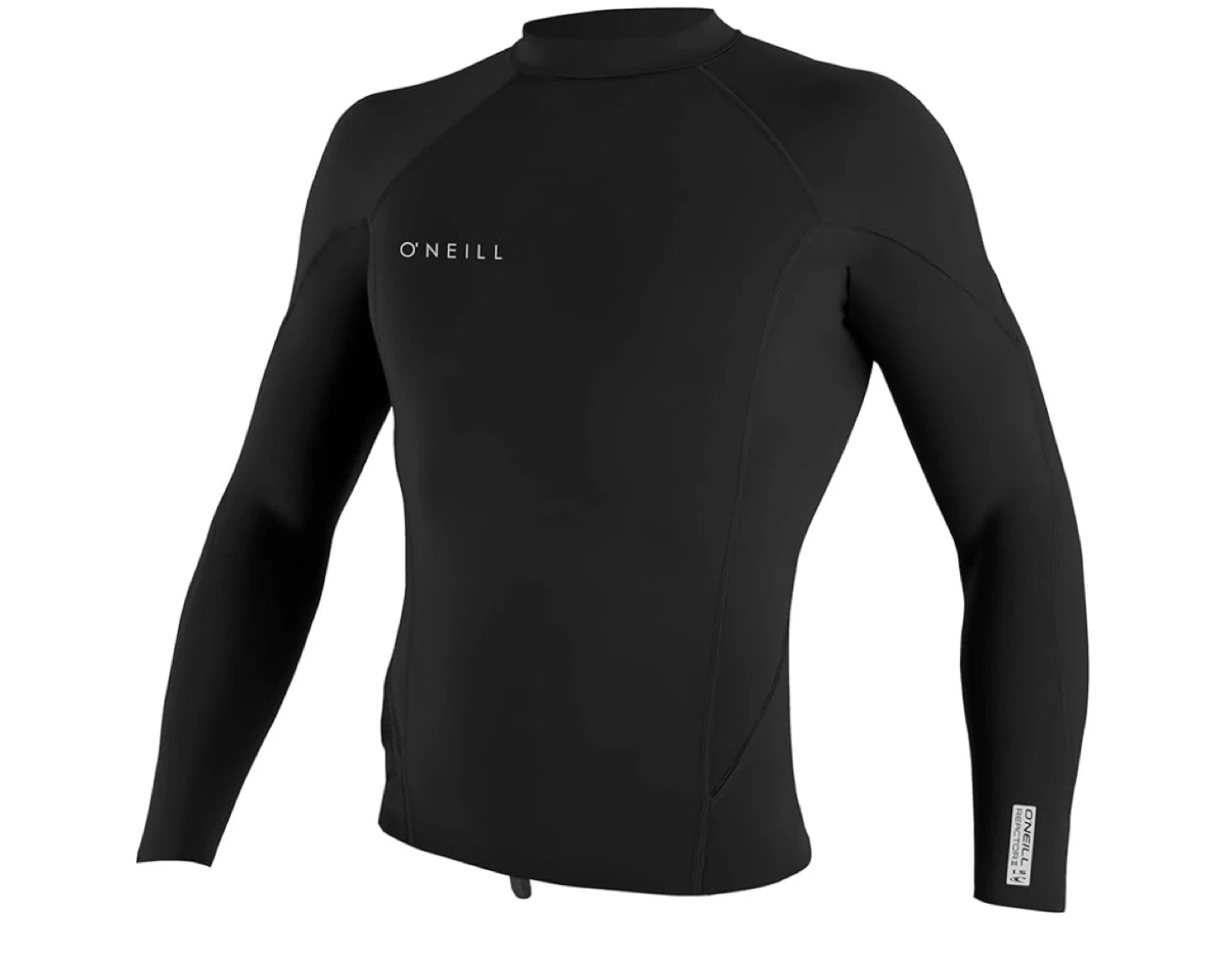 O'NEILL Men's Reactor-2 1.5mm Long Sleeve Top, Black, XL *NEW*