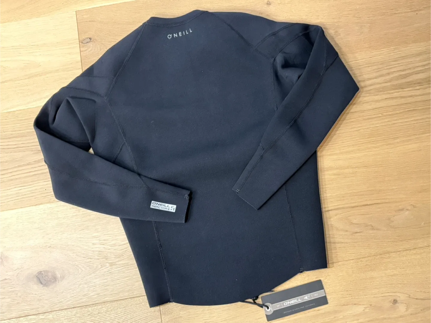 O'NEILL Men's Reactor-2 1.5mm Long Sleeve Top, Black, XL *NEW* image indicator(6)