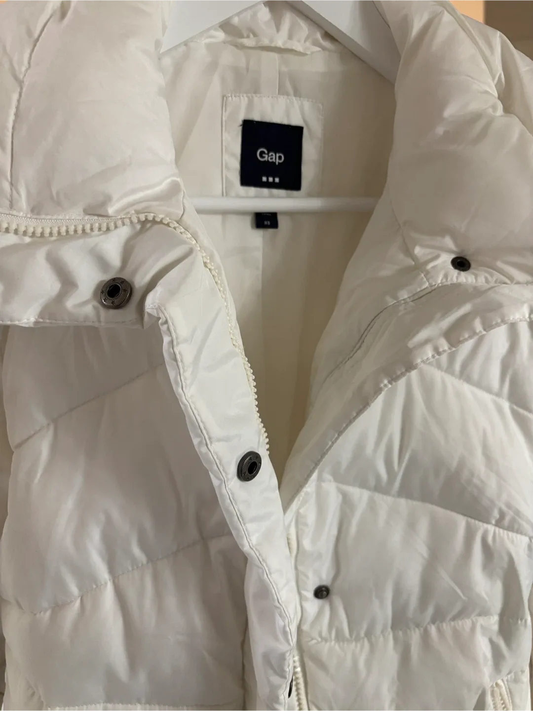❄️ Women’s Gap Winter Coat - White, Size XS, Brand New image indicator(4)