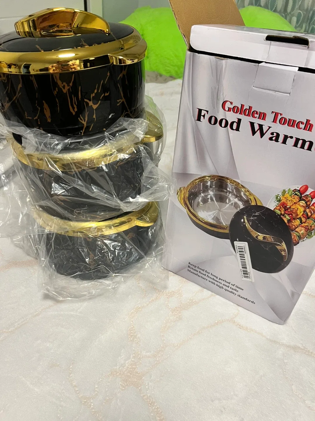 Golden Touch Food Warmer Set - New in Box! image indicator(3)