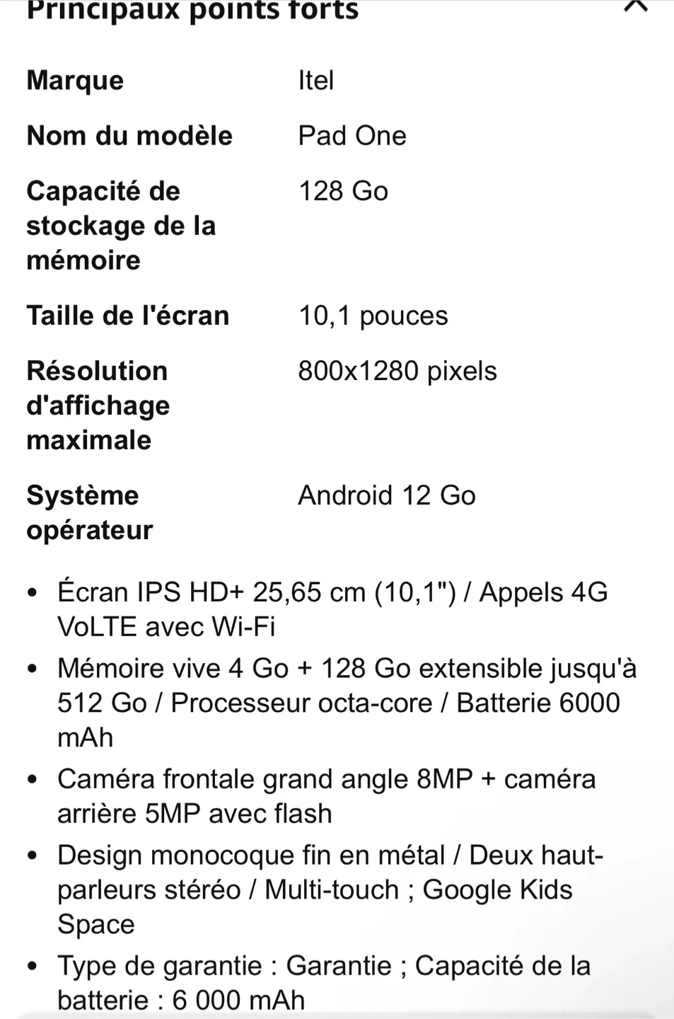 Itel Pad One - 4GB RAM, 128GB ROM image indicator(6)