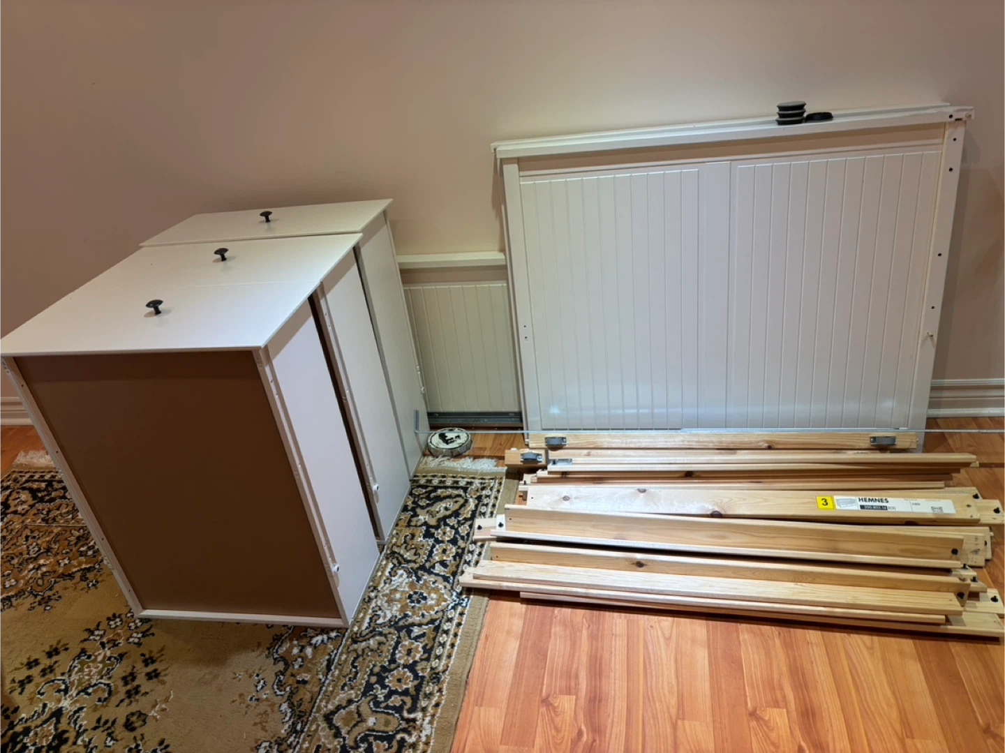 IKEA Hemnes White Bed Frame