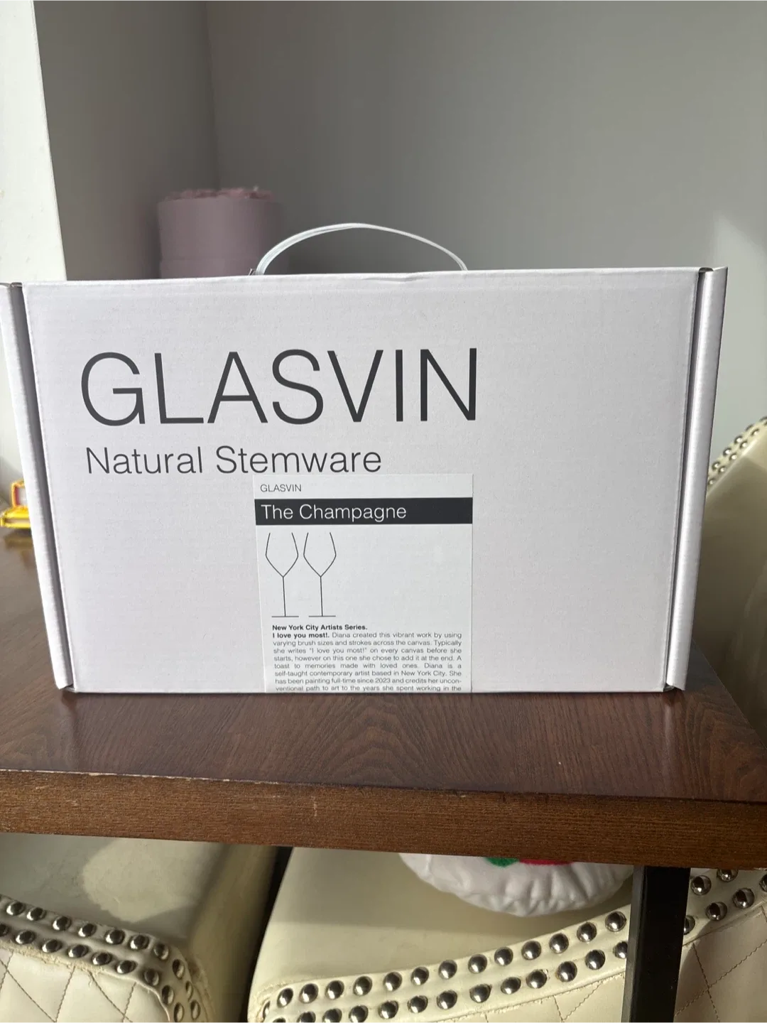 GLASVIN Natural Stemware - The Champagne