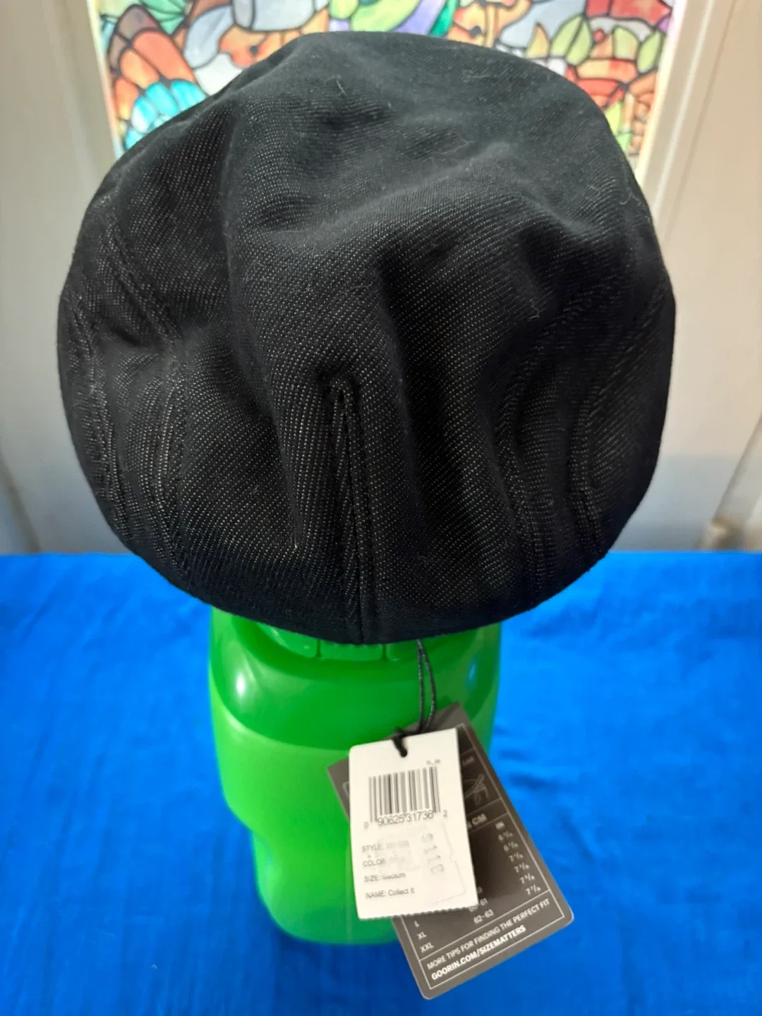 Gorin Bros. 'Collect A' Black Hat, Size L image indicator(2)