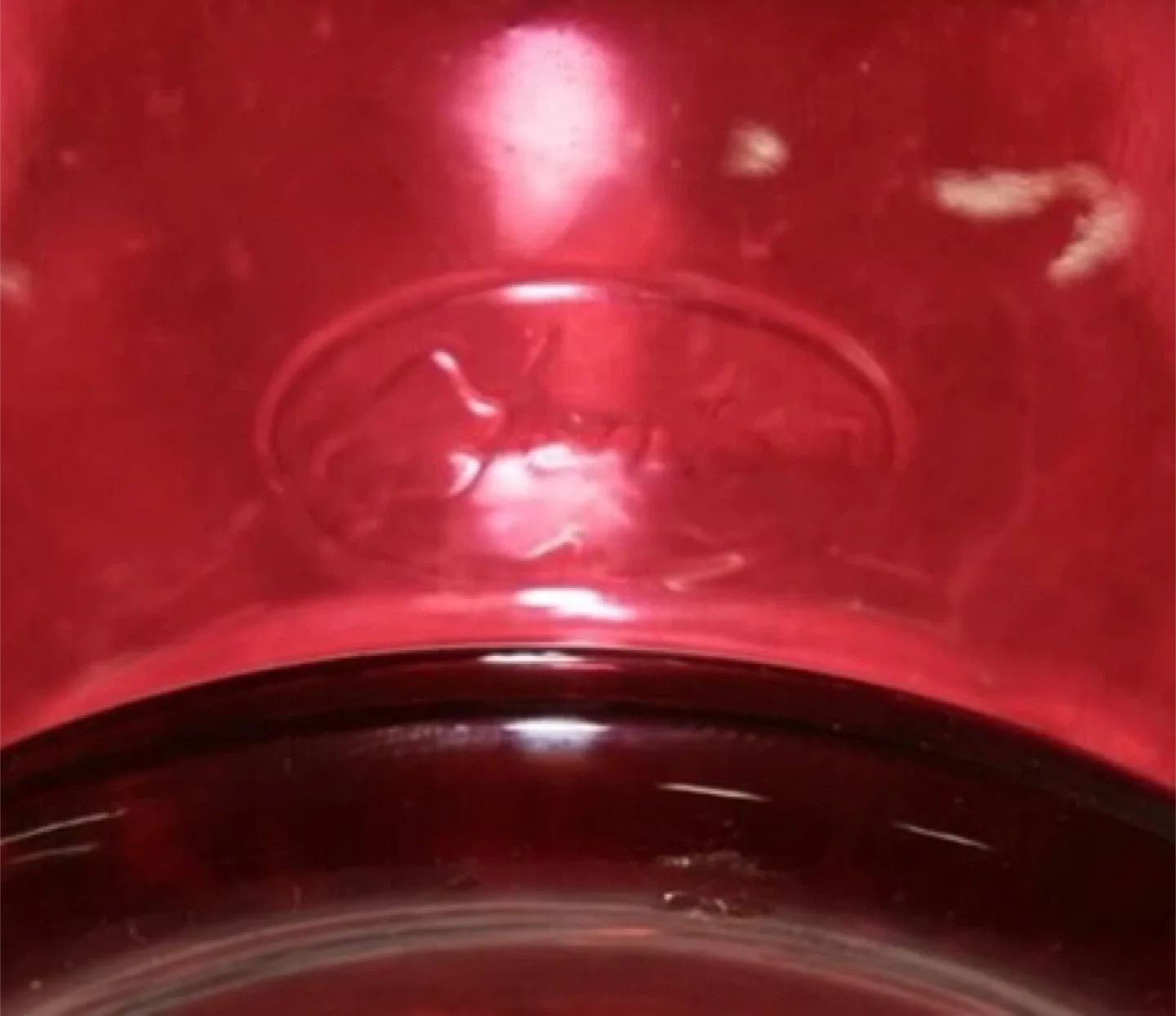 Classic Vintage Fenton Cranberry Vase image indicator(2)