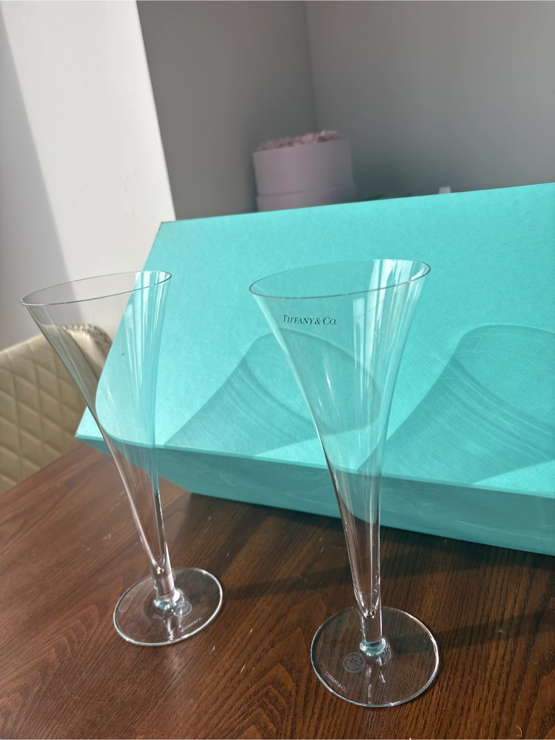 Tiffany & Co. Champagne Flutes - Set of 2 - photo 2