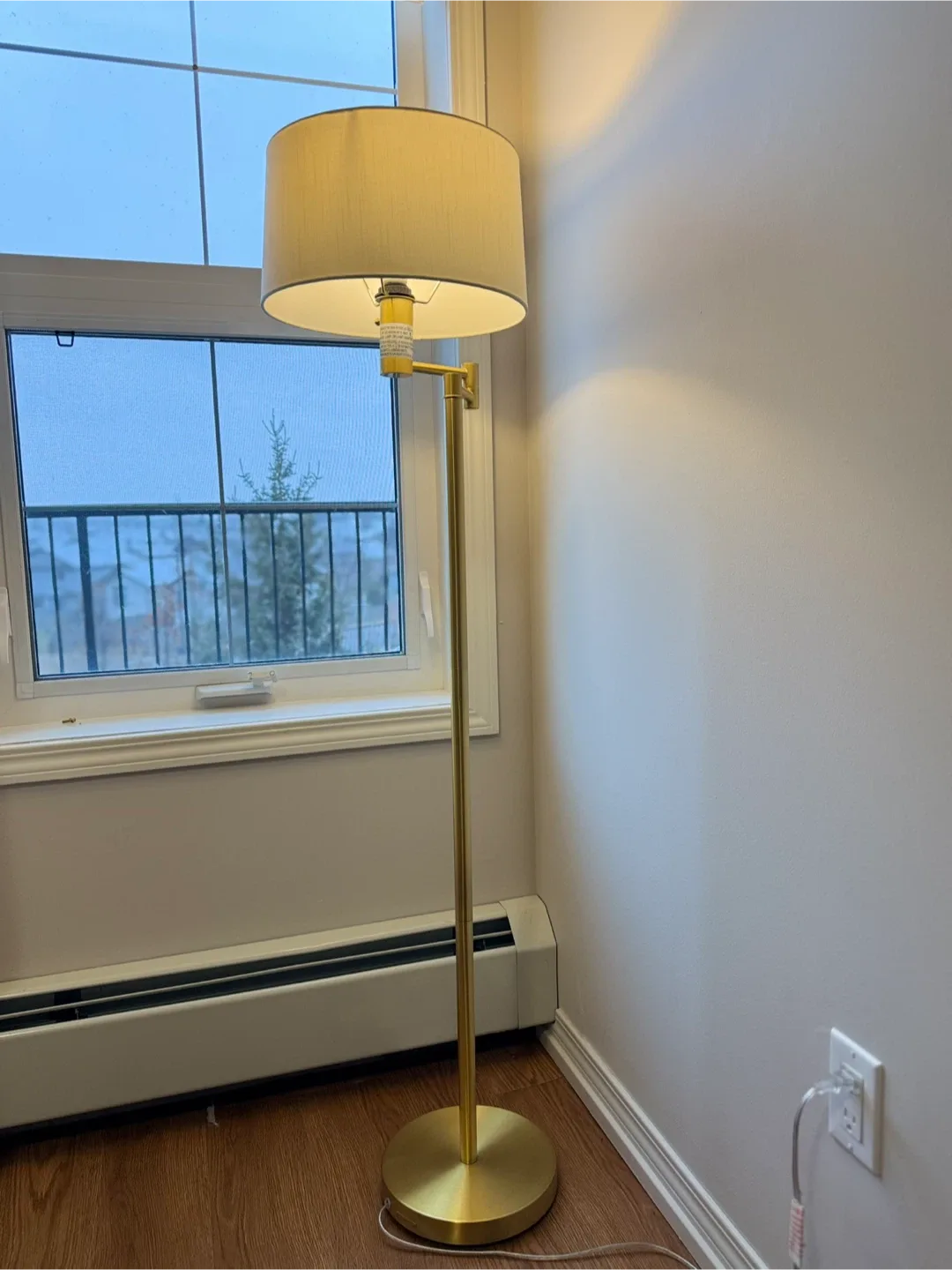 Gold Floor Lamp