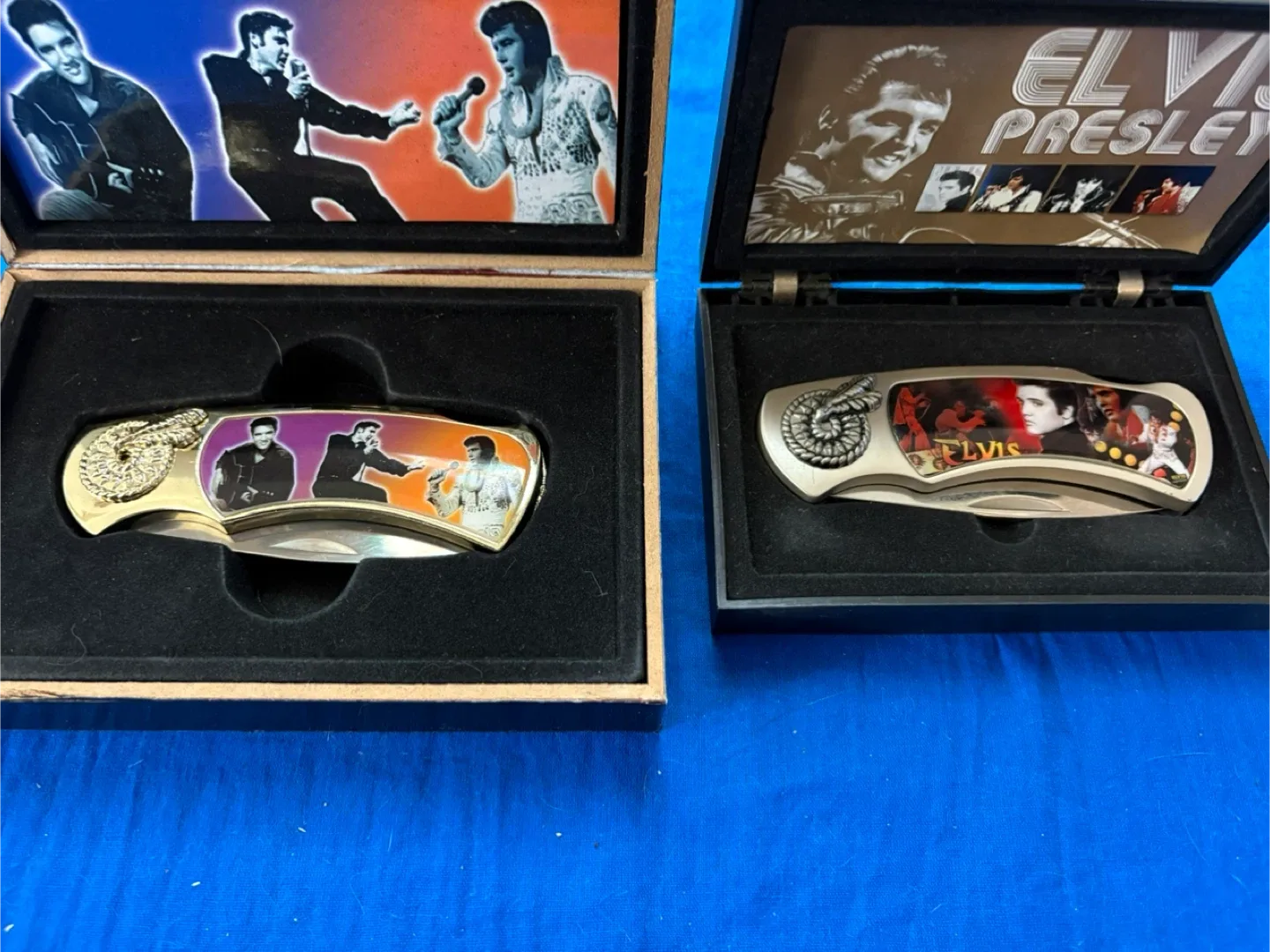 Elvis Presley Pocket Knives with Boxes image indicator(2)