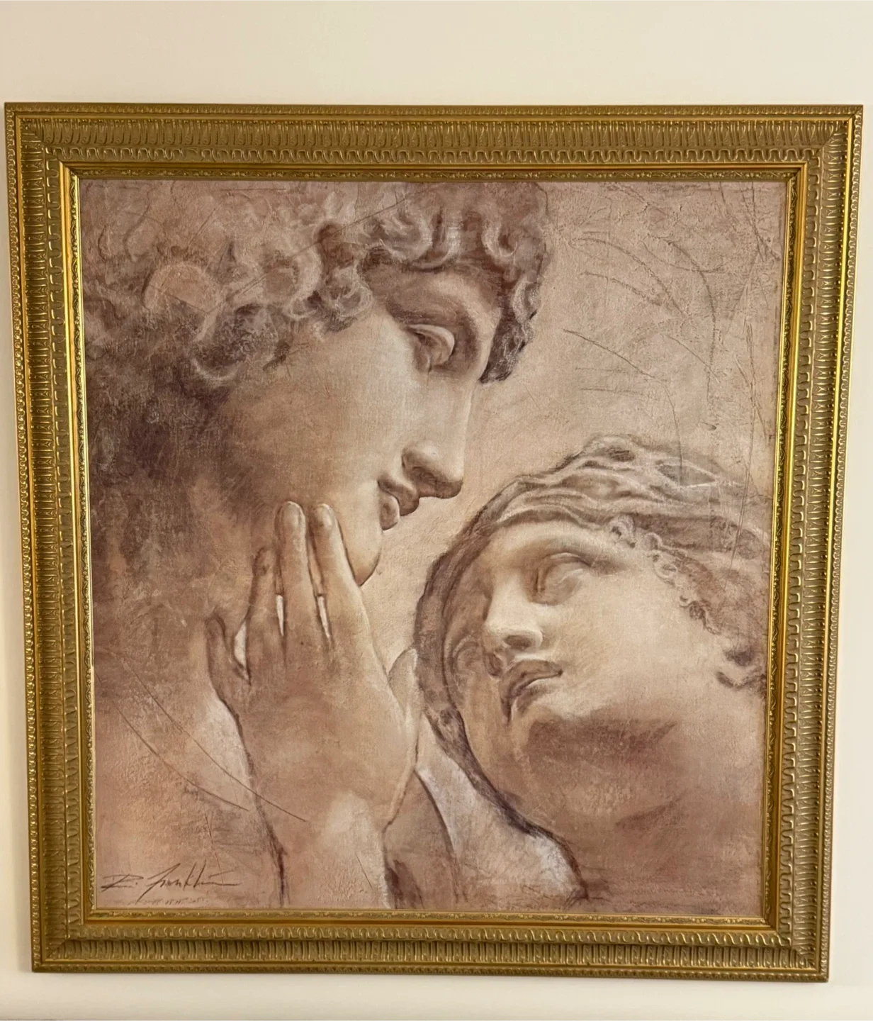 Gorgeous Richard Franklin Figuative Art Painting thumbnail