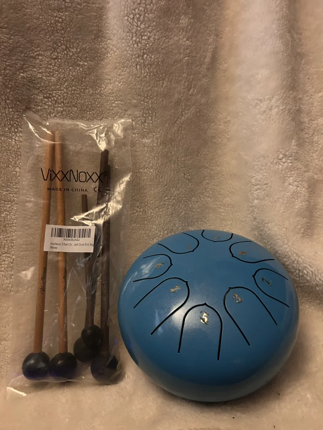 🥕Steel Tongue Drum and Mallets thumbnail