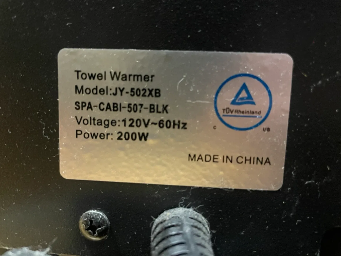 Salon Sundry Towel Warmer JY-502XB image indicator(4)