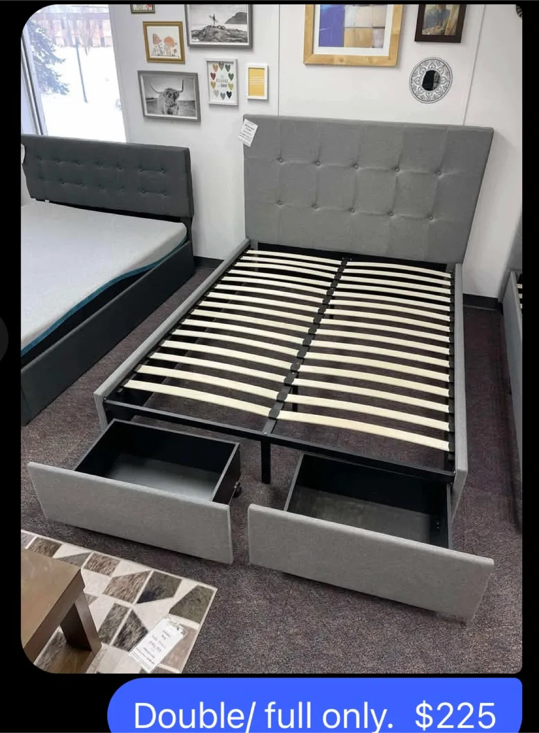 New Bed Frames at Used Prices. w/warranty image indicator(3)