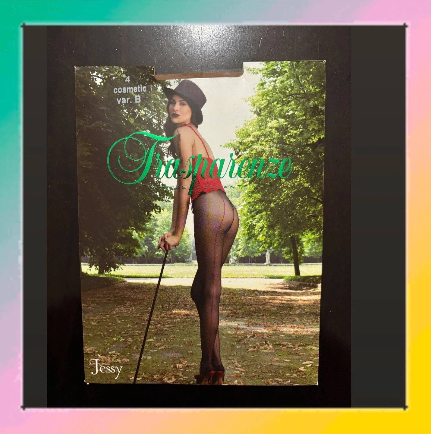 🥕 Trasparenze Jessy Hosiery - Size 4 / XL, Cosmetic