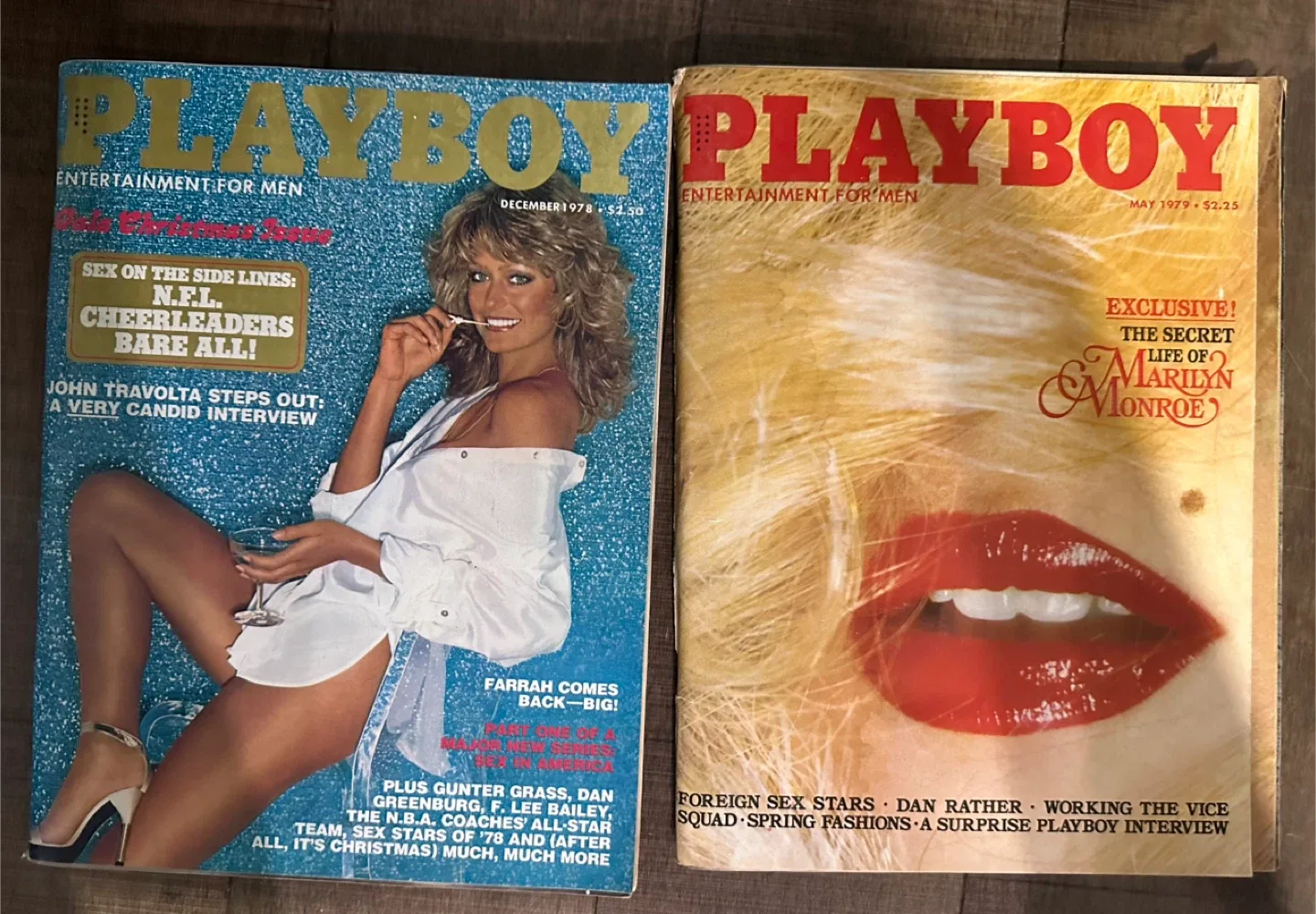 VINTAGE PLAYBOY MAGAZINES image indicator(3)