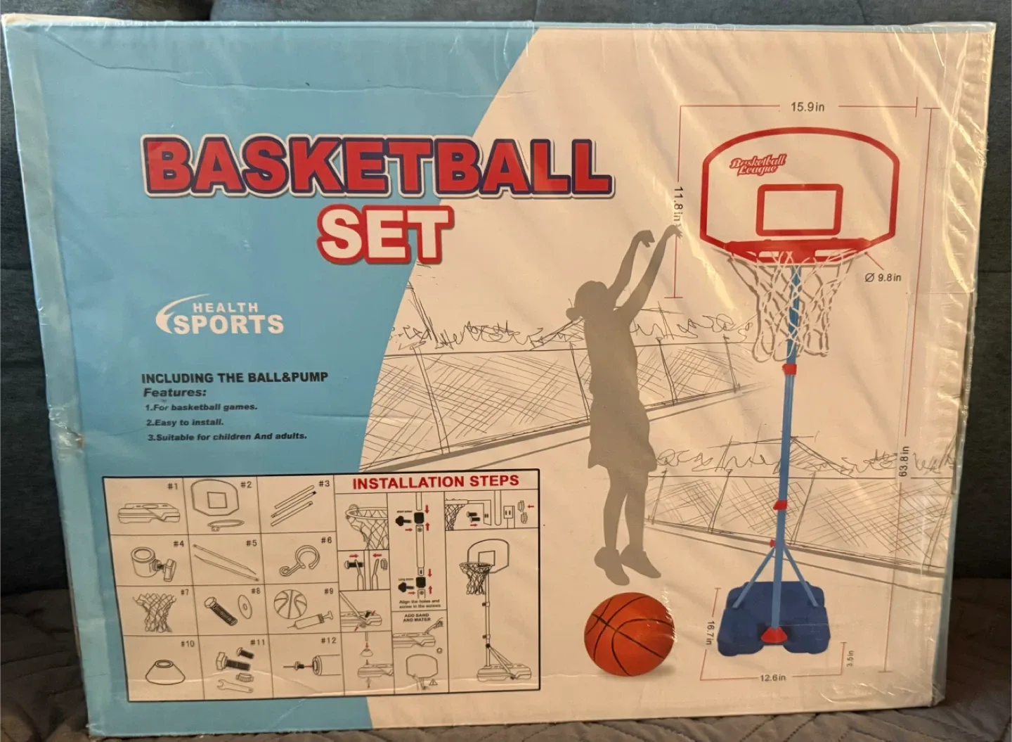 Basketball Hoop Playset