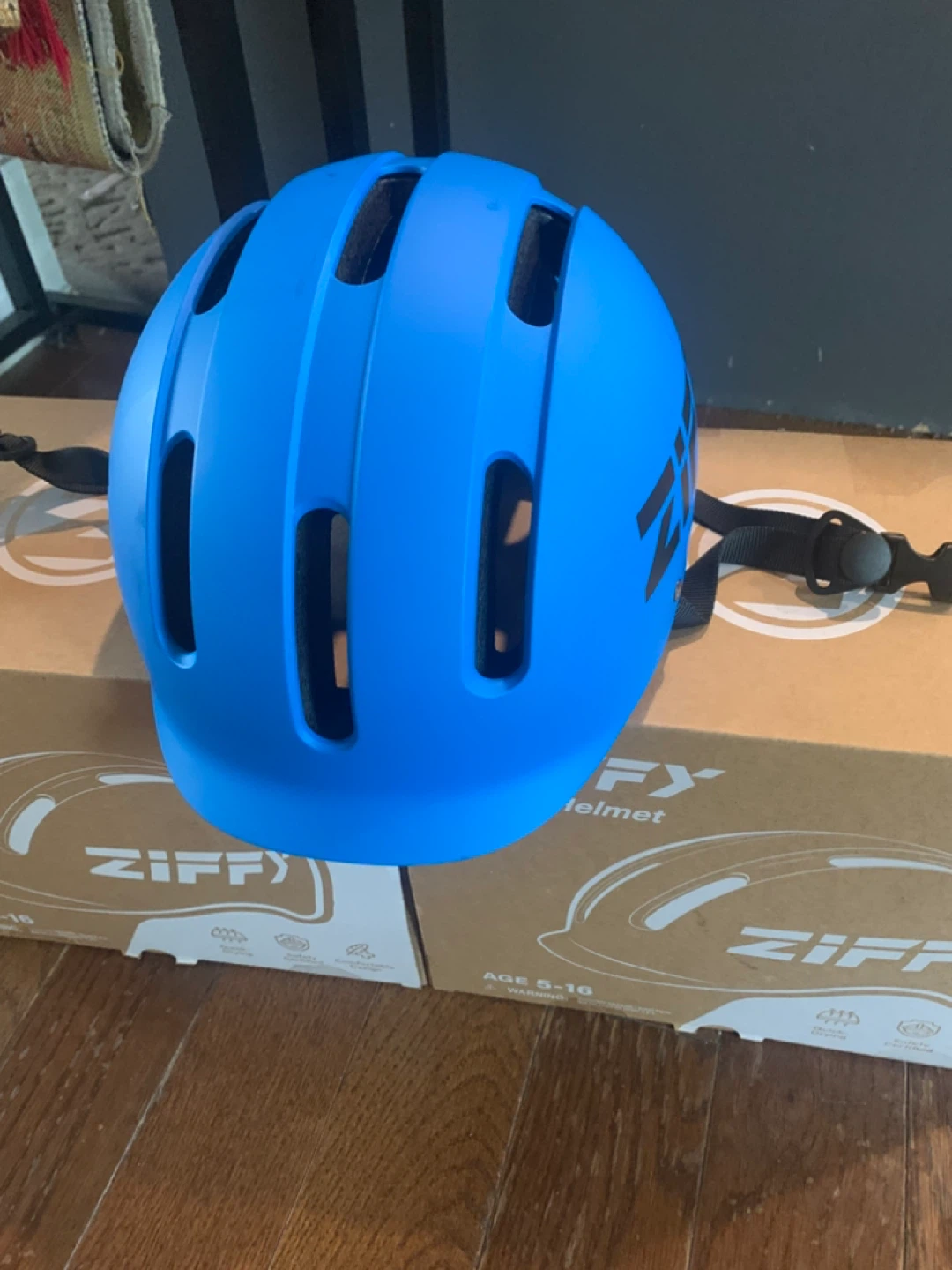 Ziffy Kids' Helmet - Blue, Size S, Age 5-16 - photo 2