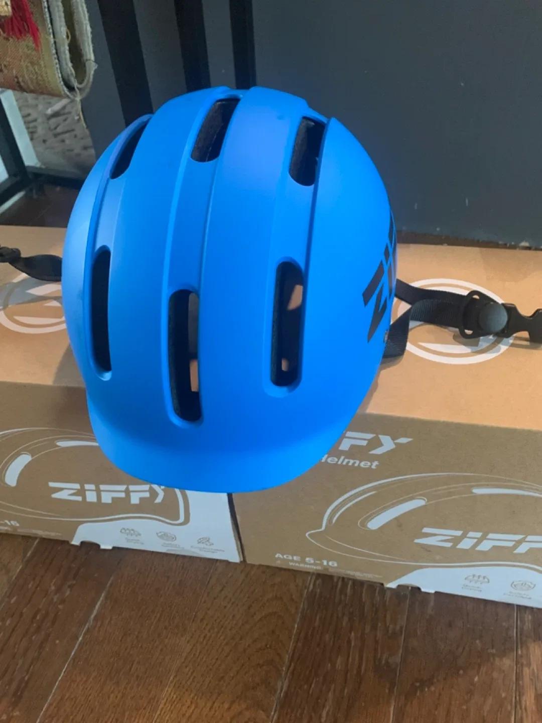 Ziffy Kids' Helmet - Blue, Size S, Age 5-16 image indicator(2)