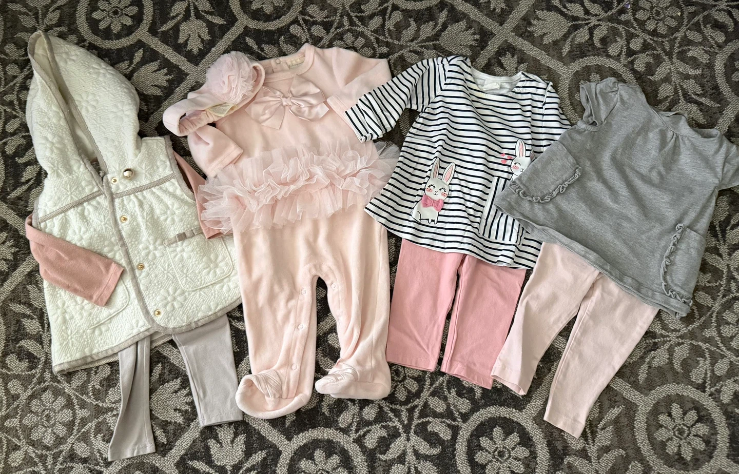 Baby Girl Clothing Bundle - Sizes 3-6 months - photo 3