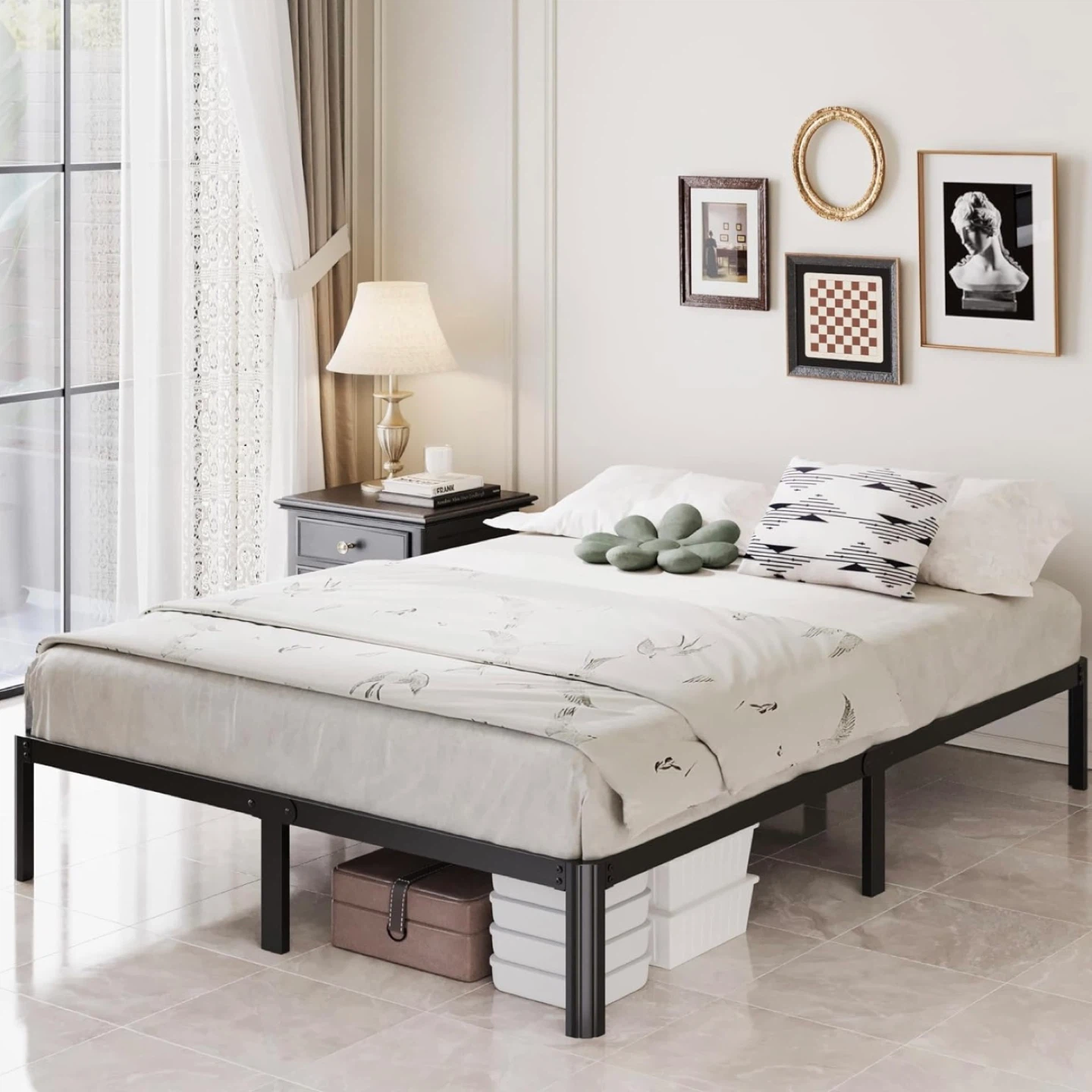 Lutown-Teen 10 Inch Full Size Bed Frame