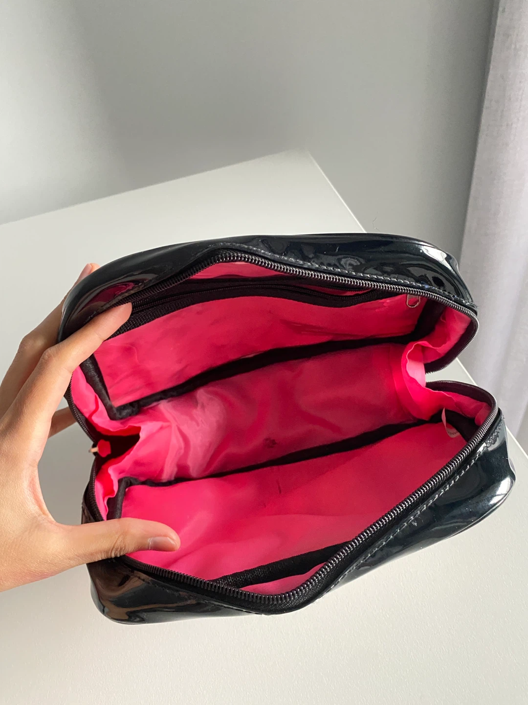 Vintage Zebra Patent Leather Bag - photo 2