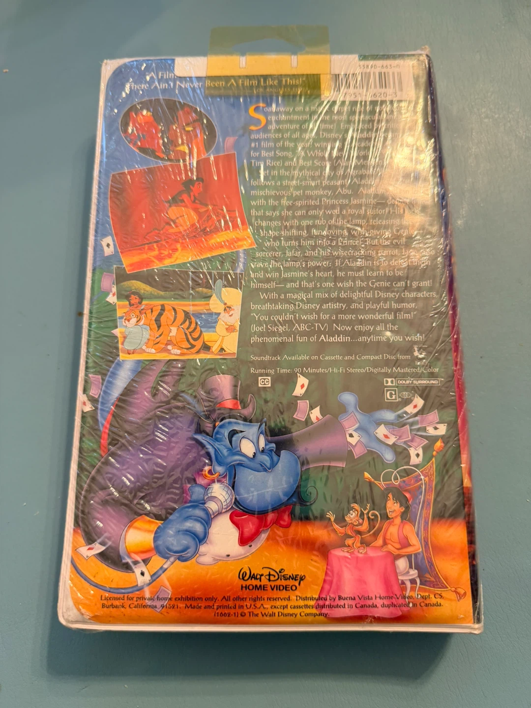 Walt Disney's Aladdin VHS Tape - Sealed! - photo 2