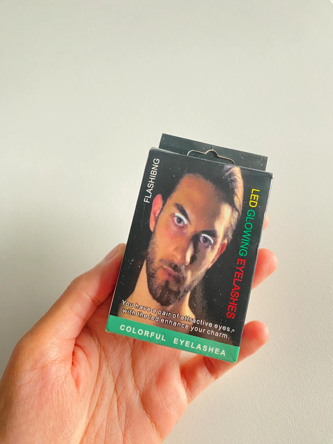 LED Glowing Eyelashes - White light