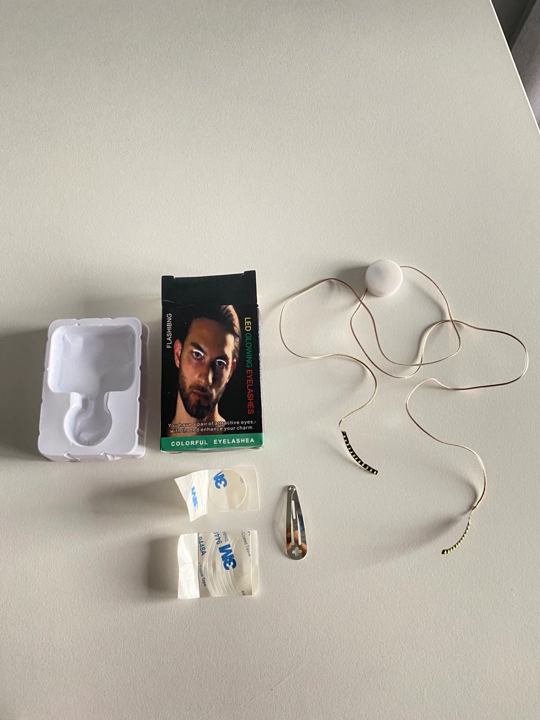 LED Glowing Eyelashes - White light - photo 5