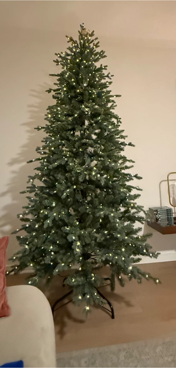 Canvas 7' Normandy Fir Tree with NOMA Micro-brite LEDs