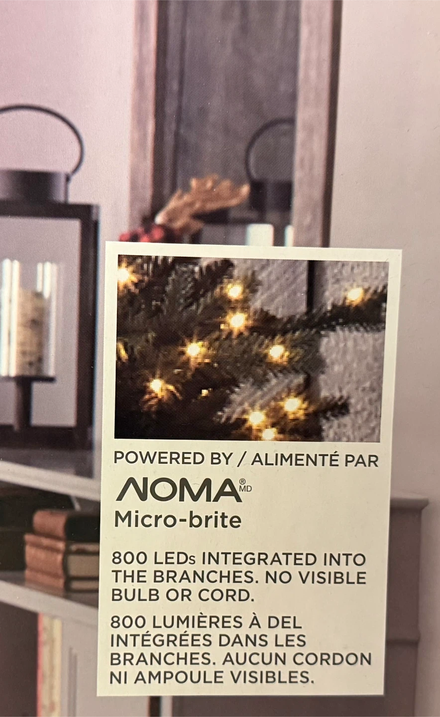 Canvas 7' Normandy Fir Tree with NOMA Micro-brite LEDs - photo 5