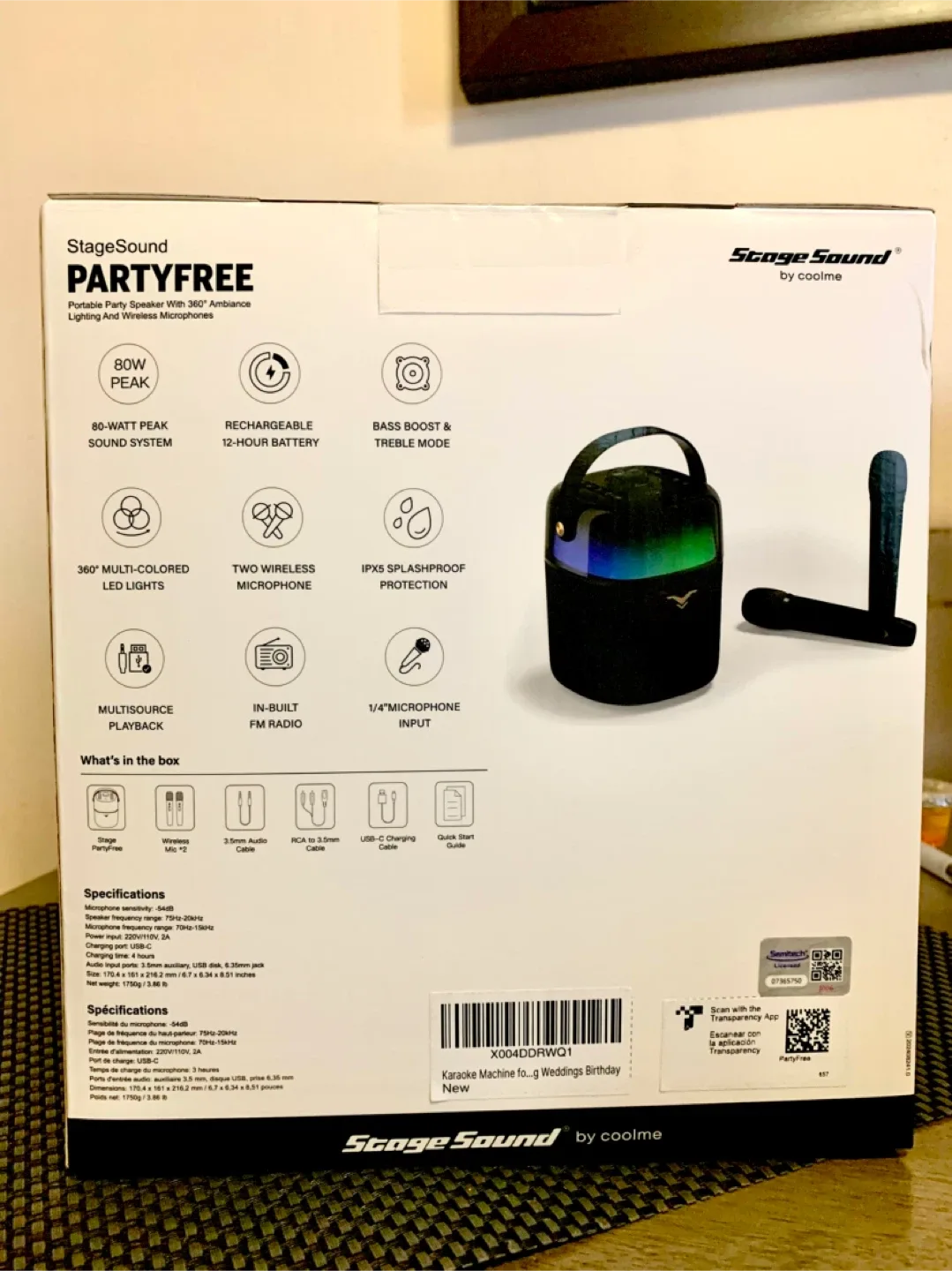 New Stage Sound Partyfree Portable Speaker image indicator(2)