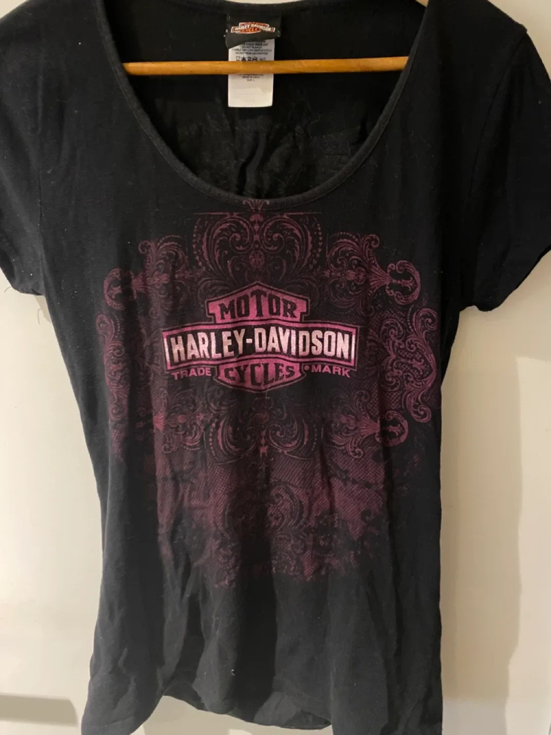 Harley-Davidson Black Tee - Size L thumbnail
