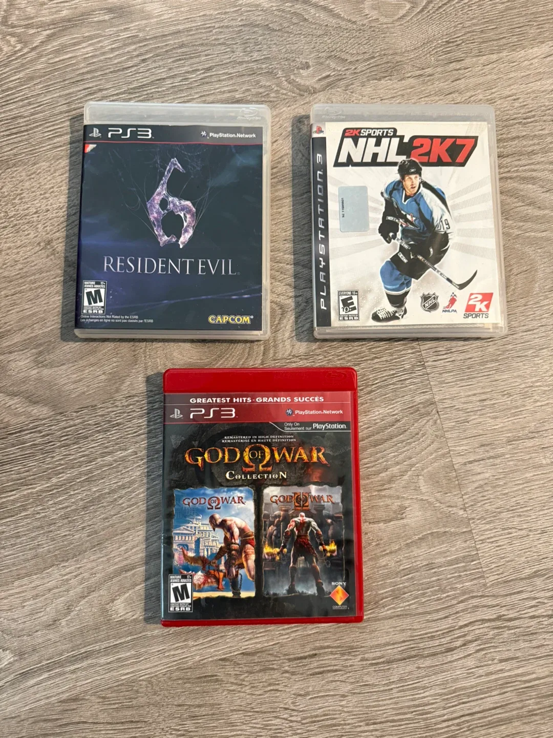 Lot of 3 PS3 games thumbnail