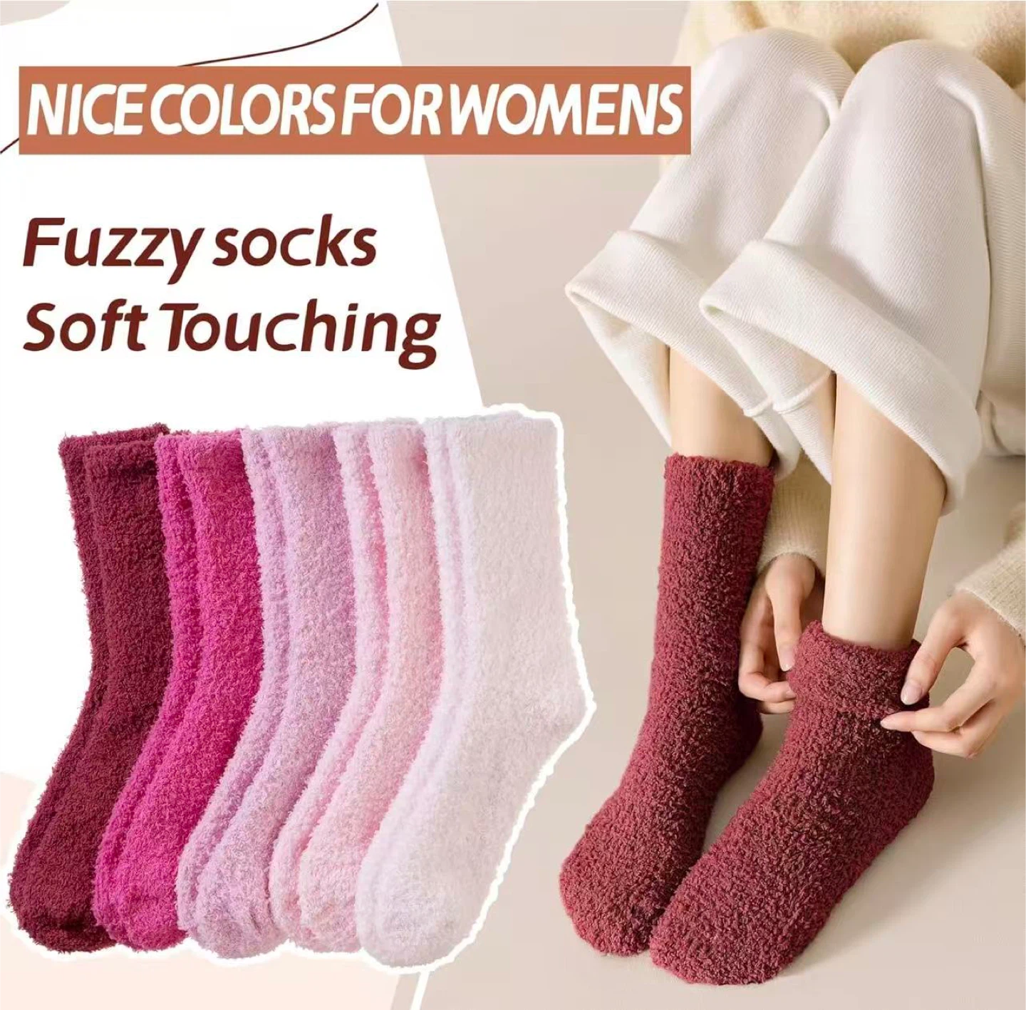 Winter Warm Plush Socks - Fuzzy & Soft! - photo 5