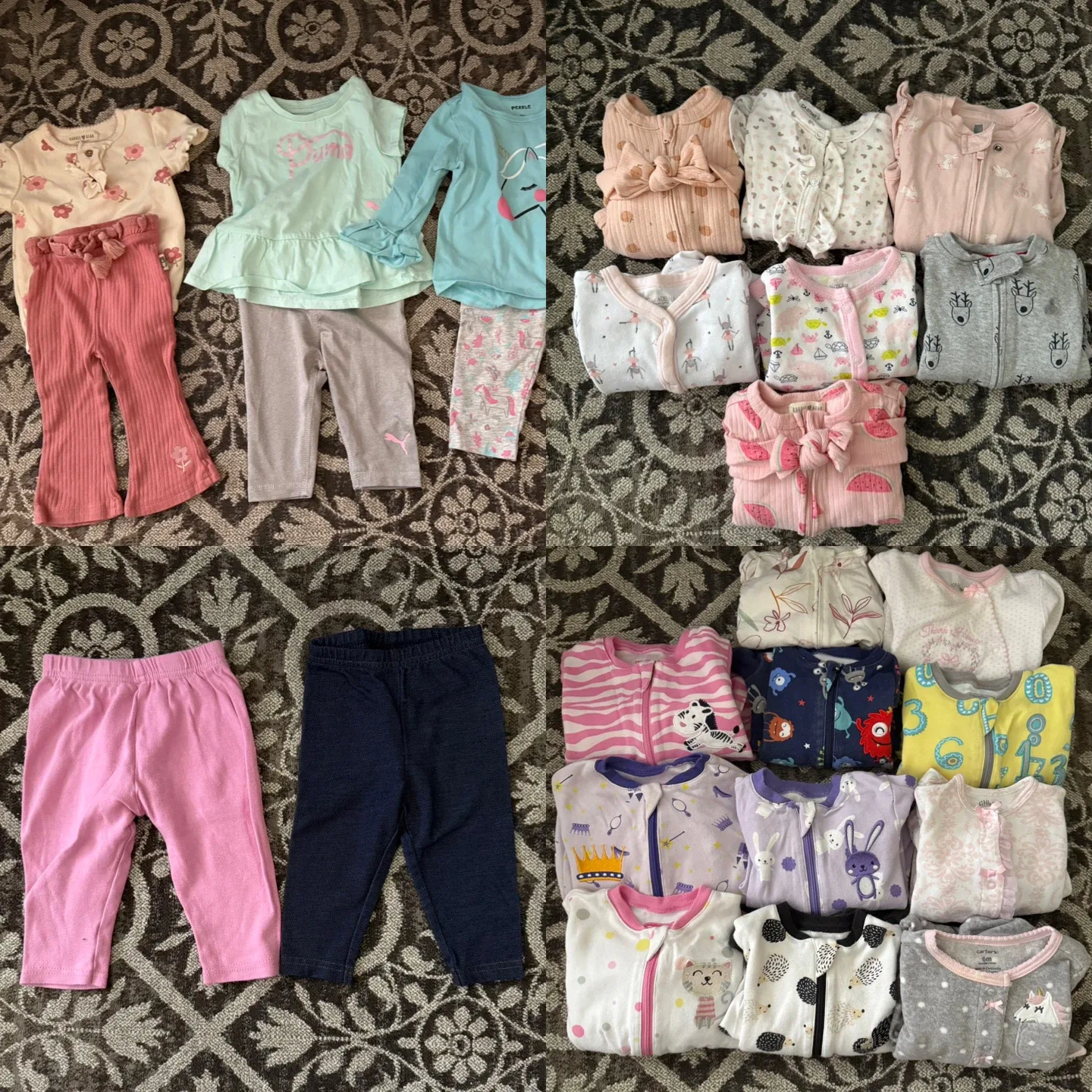 Baby Girl Clothes Bundle size 6-12 months image indicator(4)